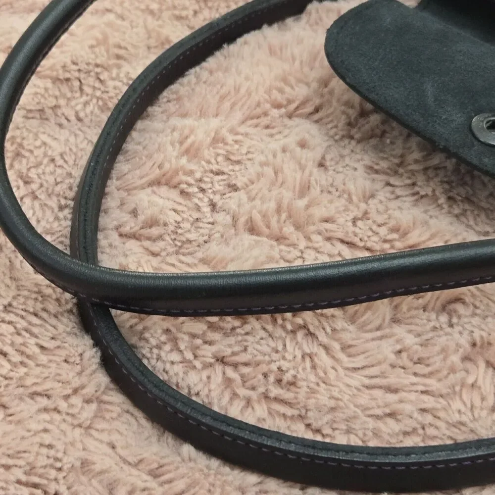 Longchamp Pliage velvet mini Multicolour‎ Black/Eggplant